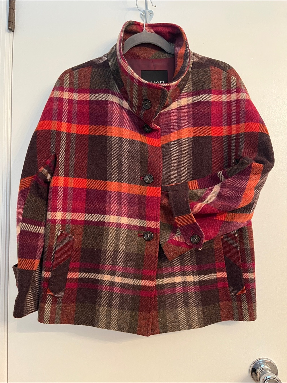 Petite Plaid Jacket
